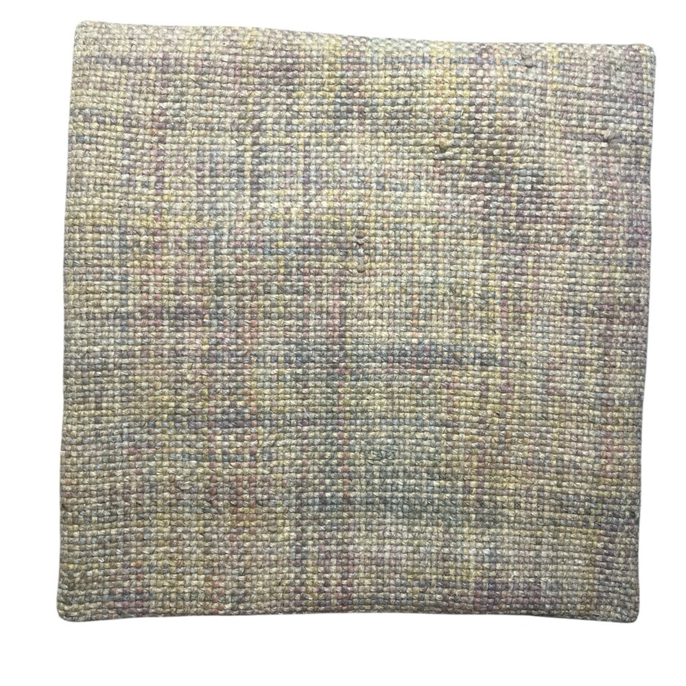 Pottery Barn Renly Embroidered Wool Pillow Cover 22”